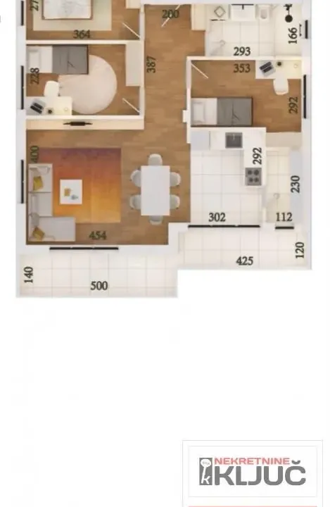 Prodaja, četvorosoban stan, 77m², Veternik, Novi Sad Sve Podlokacije