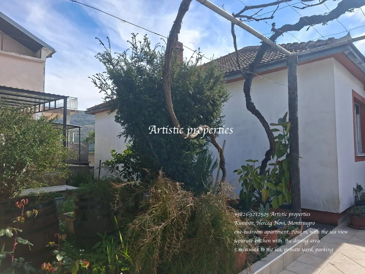 Izdavanje, jednosoban stan, 70m², Kumbor, Herceg Novi