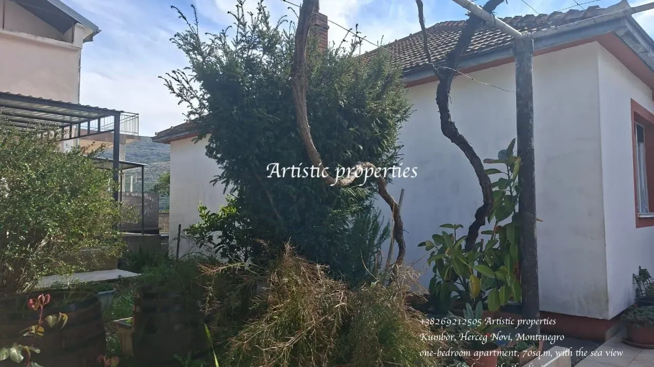 Izdavanje, jednosoban stan, 70m², Kumbor, Herceg Novi