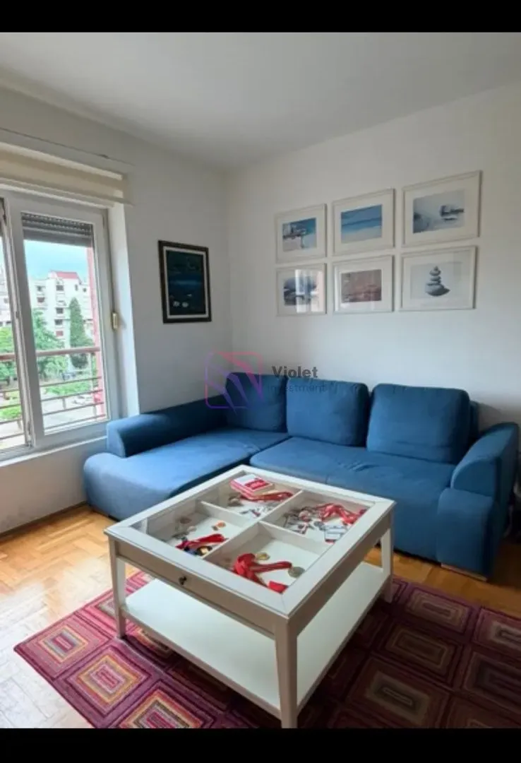 Izdavanje, jednosoban stan, 45m², Preko Morače, Podgorica