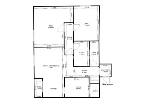 Prodaja, trosoban stan, 77m2, Novi Beograd, Beograd Prodaja, trosoban stan, 77m2, Novi Beograd, Beograd