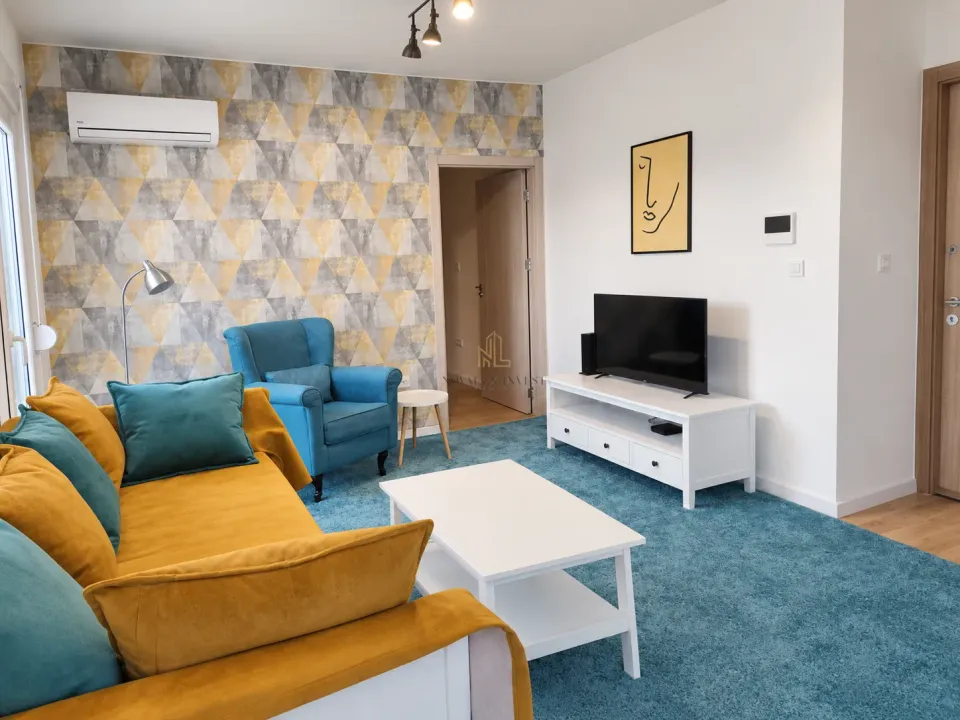 Rent, one bedroom apartment, 52m², Centar, Podgorica