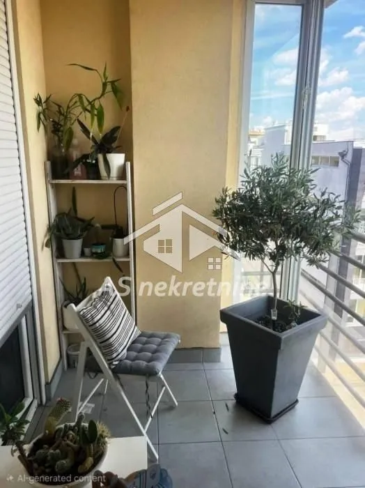 Izdavanje, dvosoban stan, 50m², Novi Beograd Blok 63, Novi Beograd Sve Podlokacije