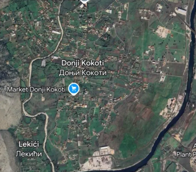 Prodaja, plac, 3000m², Donji Kokoti, Podgorica