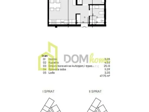 Prodaja, jednosoban stan, 48m², Donja Gorica, Podgorica - image 10