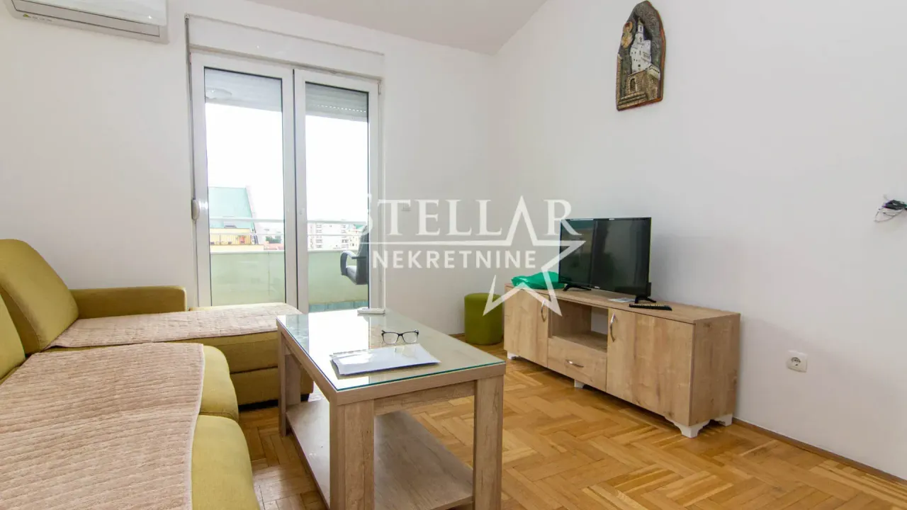 Rent, one bedroom apartment, 46m², Stari Aerodrom, Podgorica