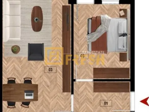 Sale, apartment, 52m², Zabjelo, Podgorica - image 5