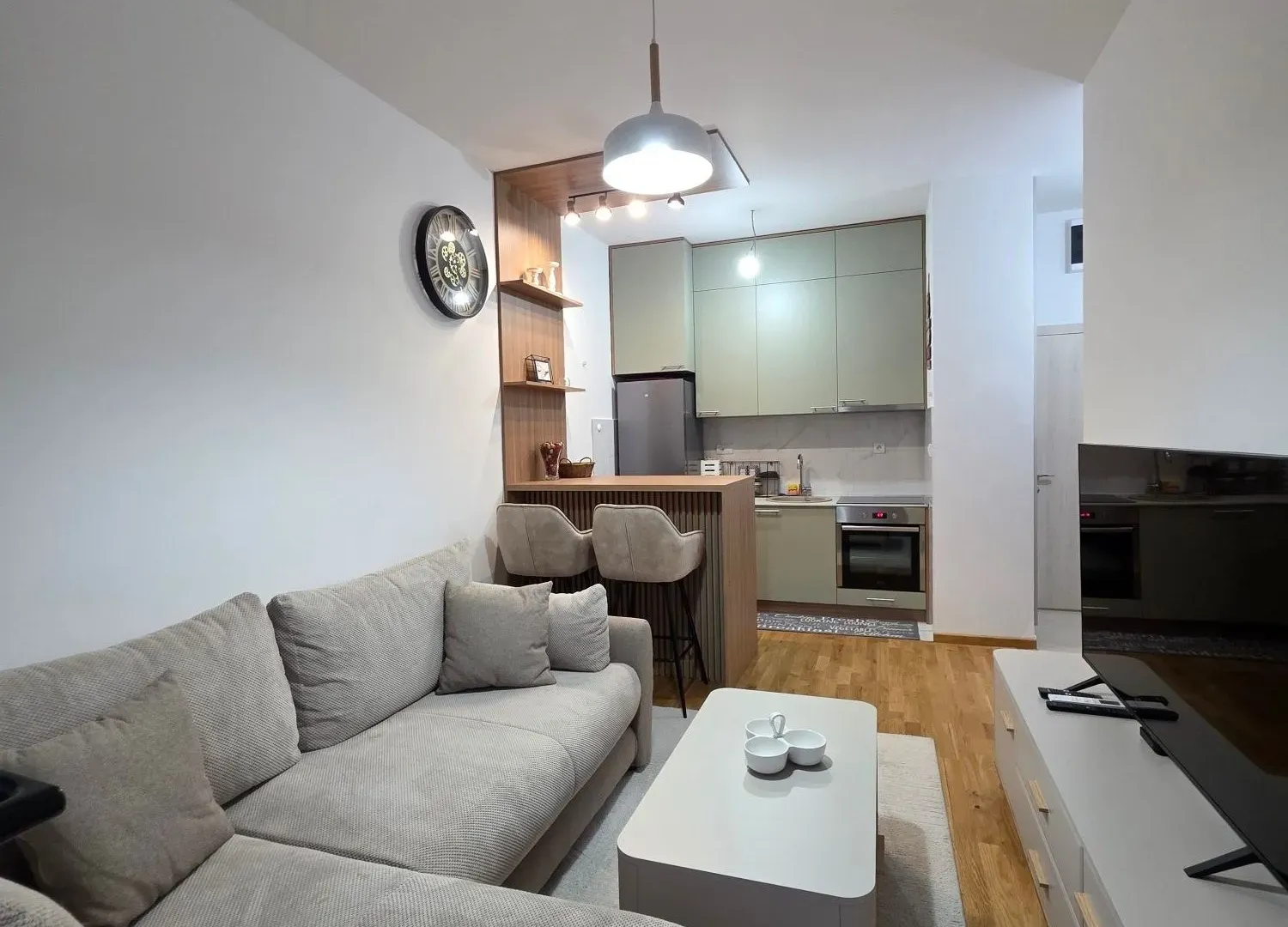 Rent, one bedroom apartment, 37m², Zabjelo, Podgorica