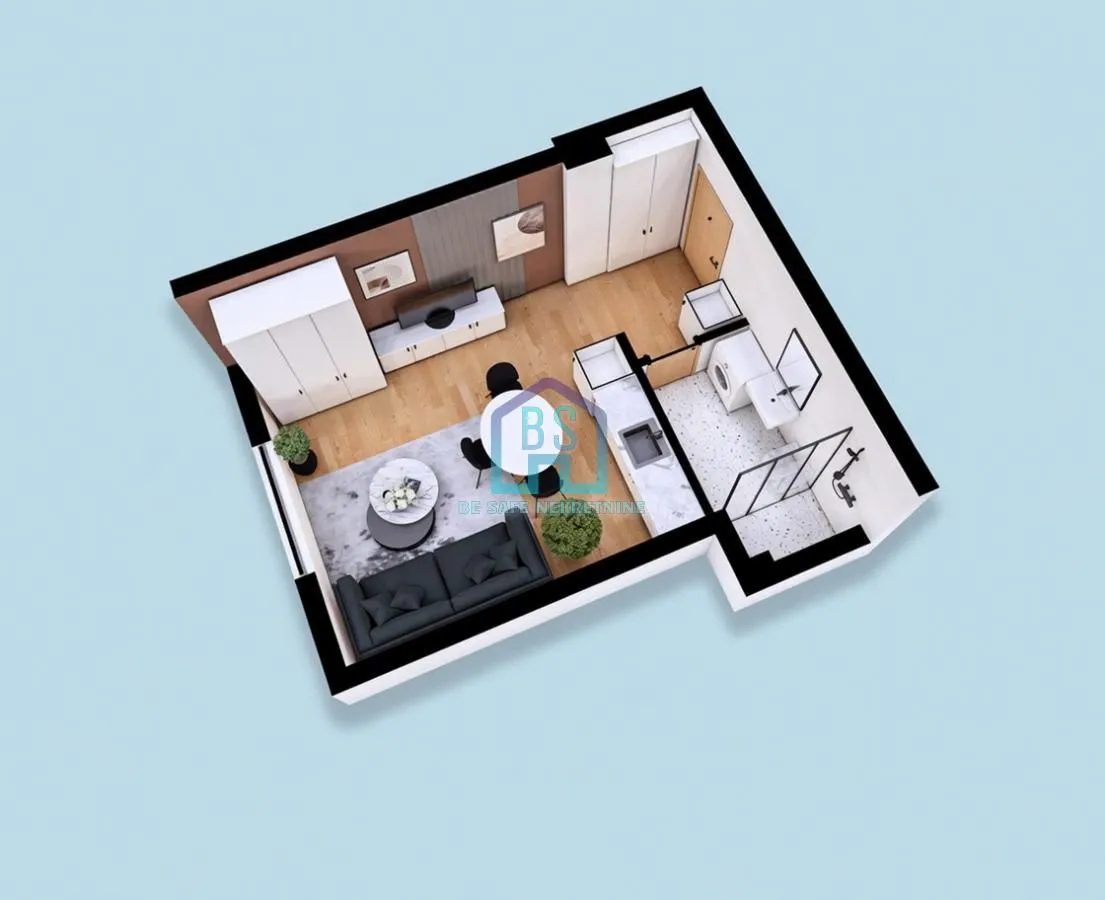Prodaja, garsonjera, 26m², Mišeluk, Petrovaradin