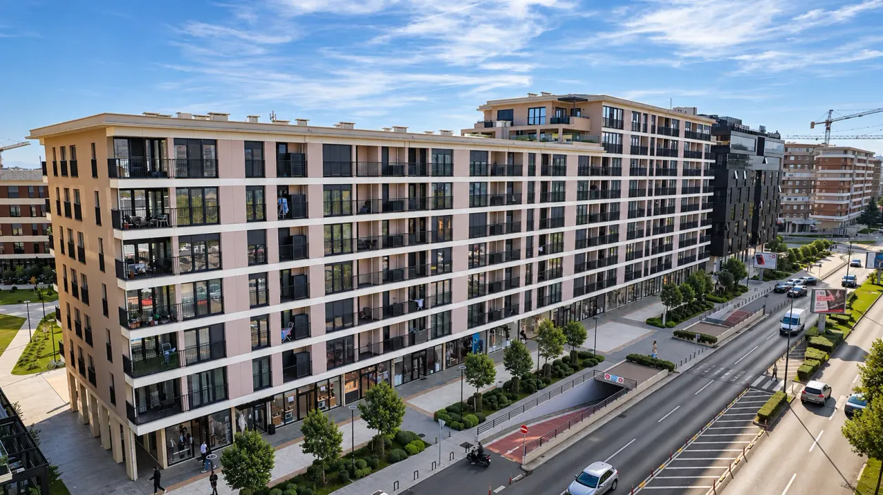 Prodaja, jednosoban stan, 58m², Kod Capital Plaze, Podgorica