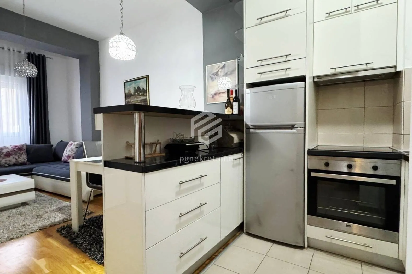Rent, one bedroom apartment, 42m², Ljubović, Podgorica