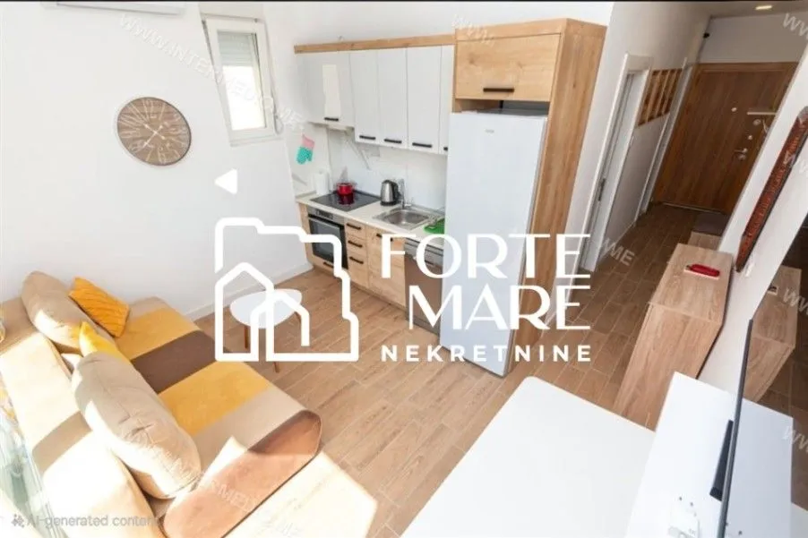 Prodaja, jednosoban stan, 31m², Bijela, Herceg Novi