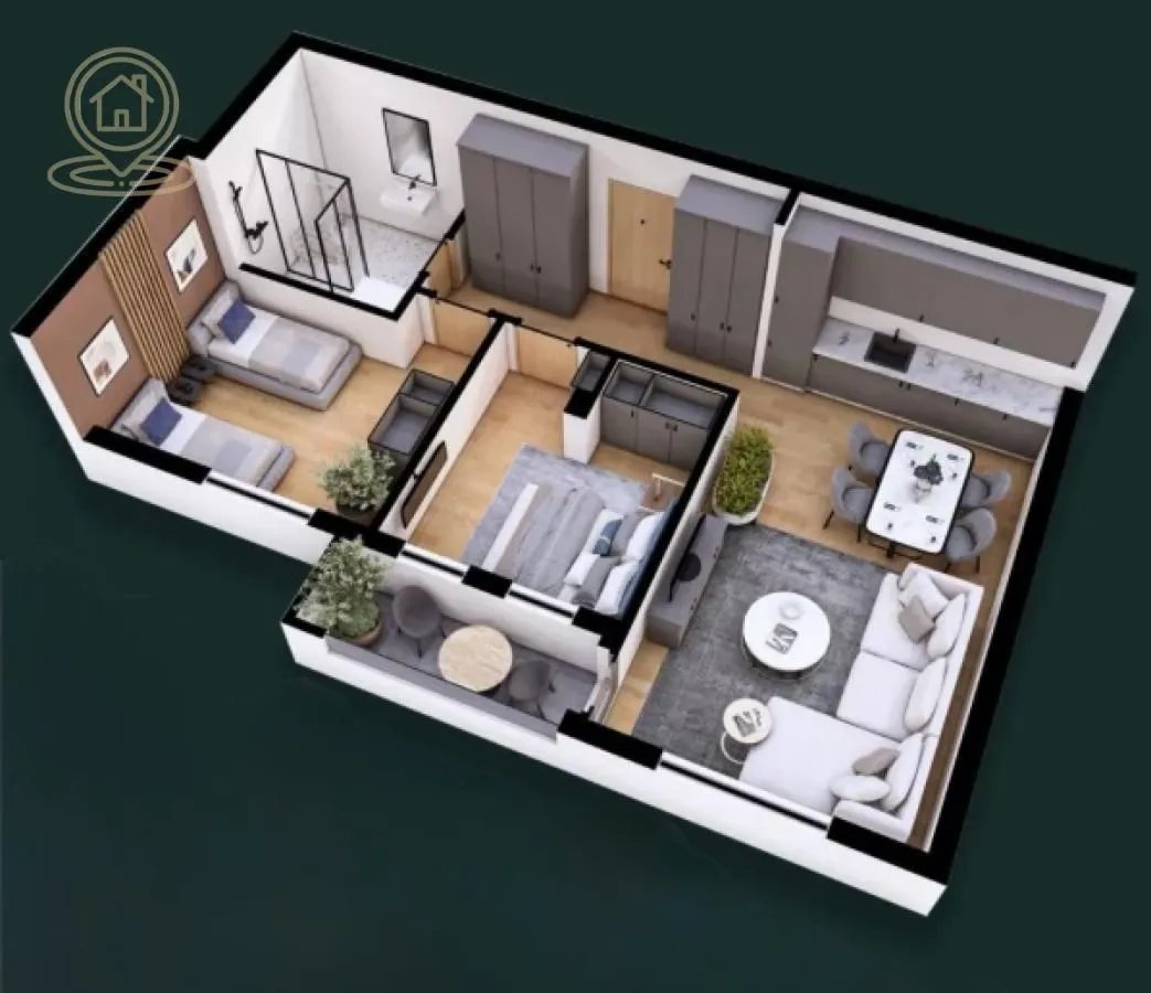 Prodaja, trosoban stan, 56m², Petrovaradin, Novi Sad