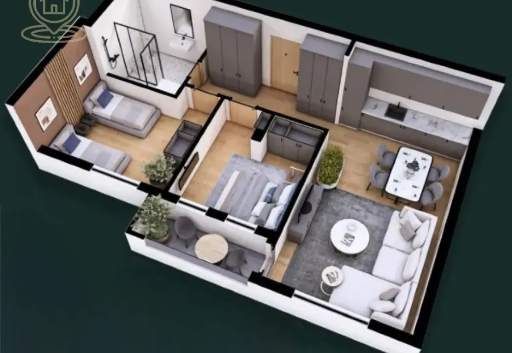 Prodaja, trosoban stan, 56m², Petrovaradin, Novi Sad