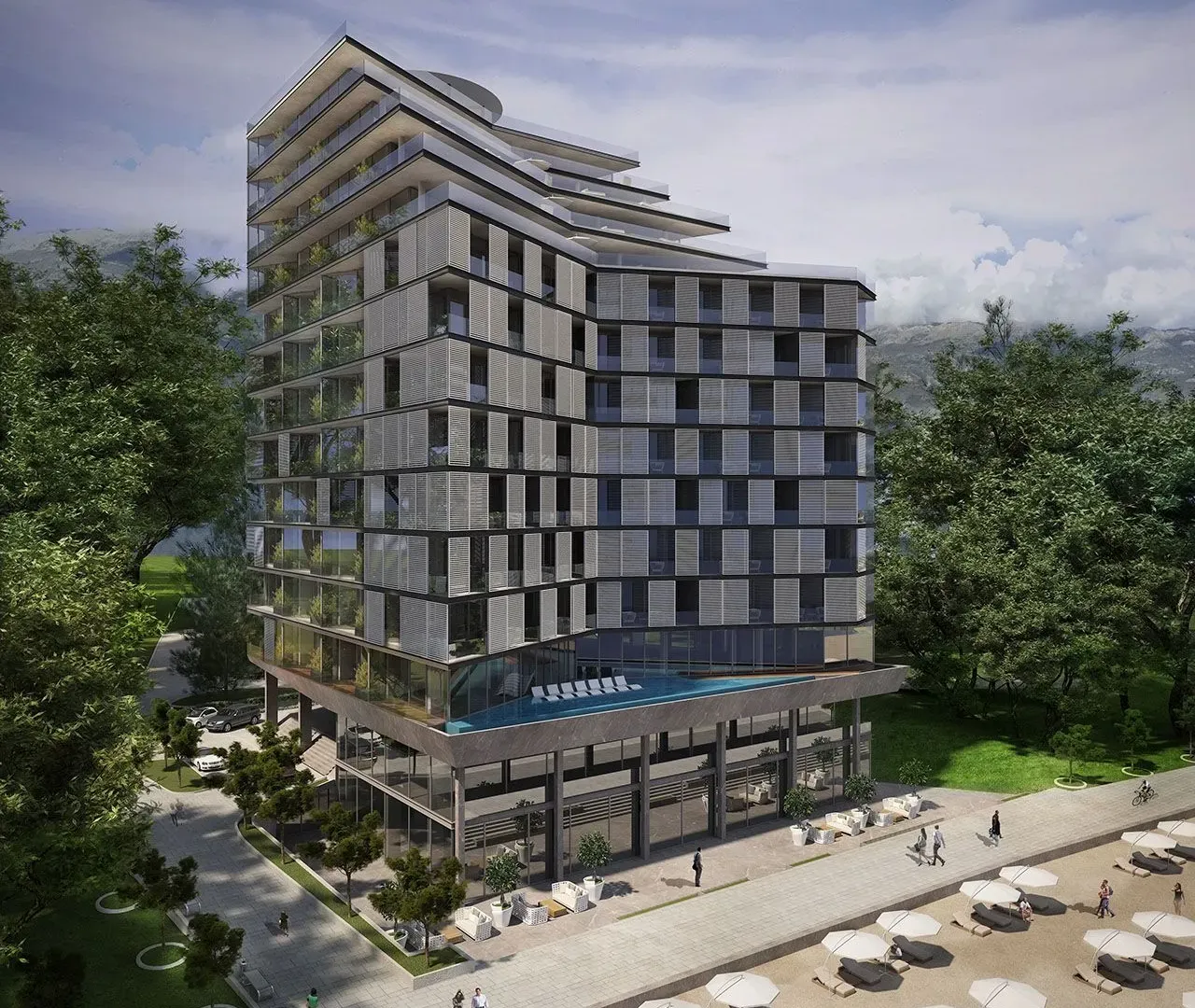 Sale, one bedroom apartment, 67m², Rafailovići, Budva