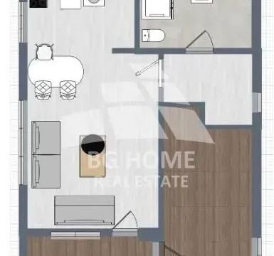 Sale, two bedroom apartment, 45m², Pančevo, Srbija - image 5