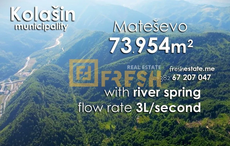 Prodaja, plac, 73954m², Kolašin, Crna Gora