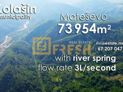 Sale, land lot, 73954m², Kolašin, Crna Gora