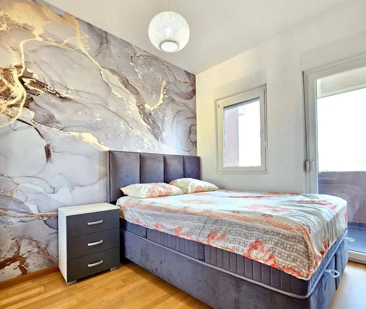 Rent, two bedroom apartment, 70m², Pobrežje, Podgorica