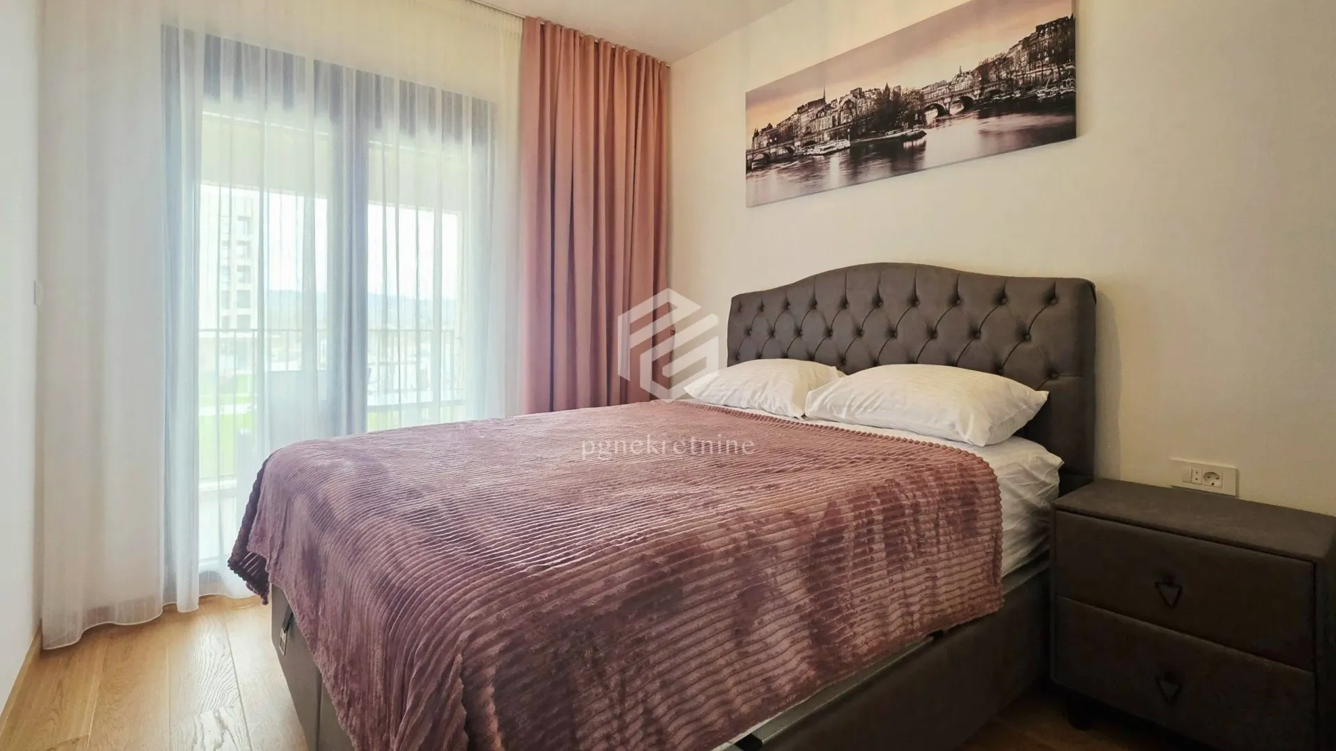 Rent, one bedroom apartment, 48m², City Kvart, Podgorica