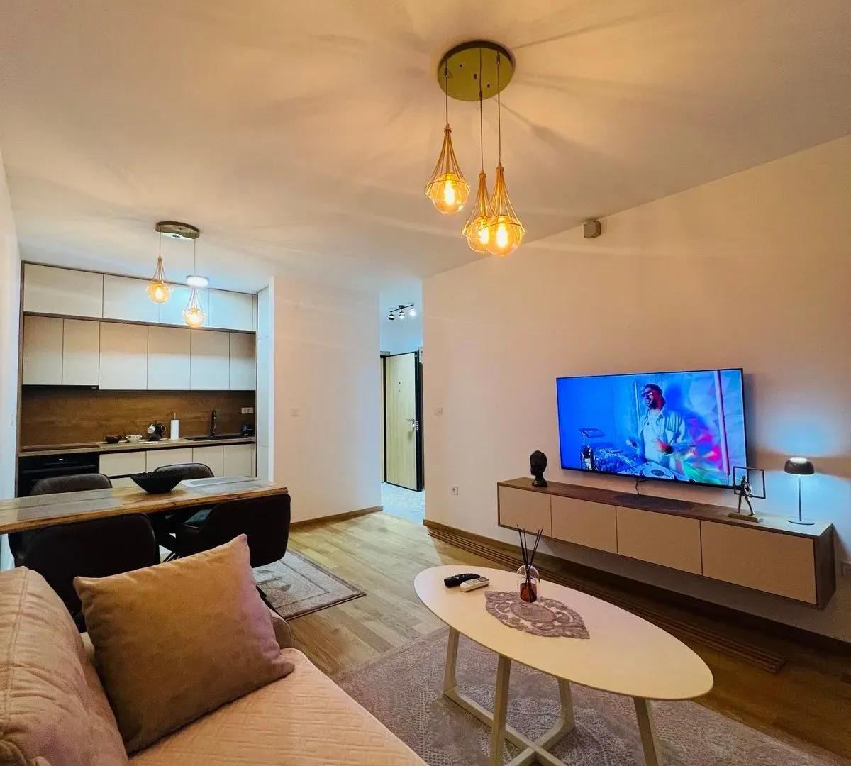 Rent, one bedroom apartment, 45m², City Kvart, Podgorica