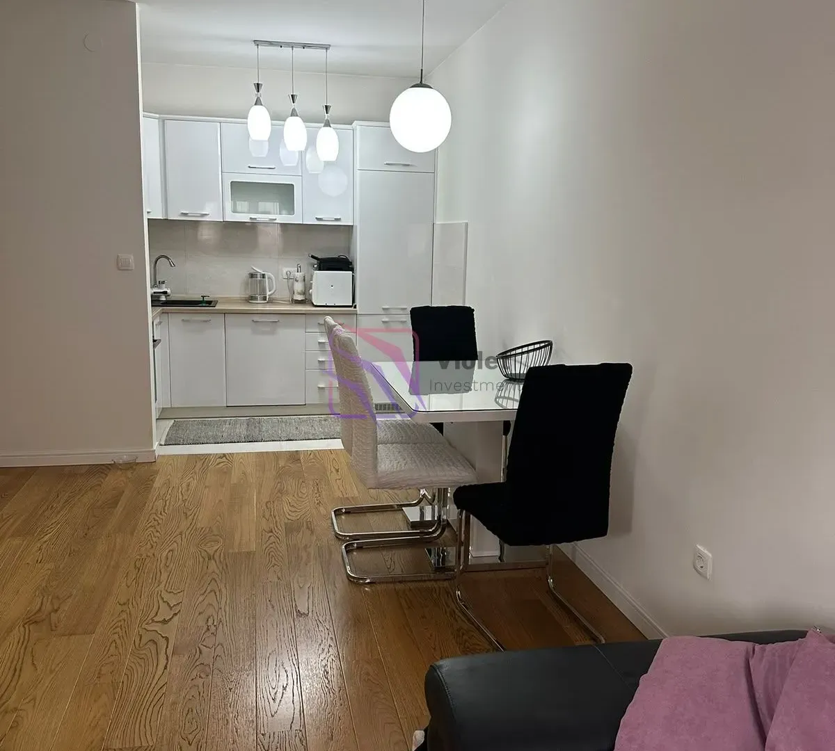Rent, one bedroom apartment, 48m², Central Point, Podgorica