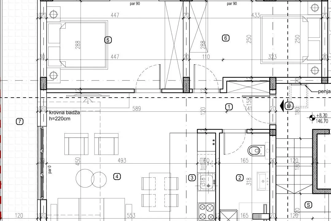Prodaja, trosoban stan, 66m², Julino Brdo, Beograd