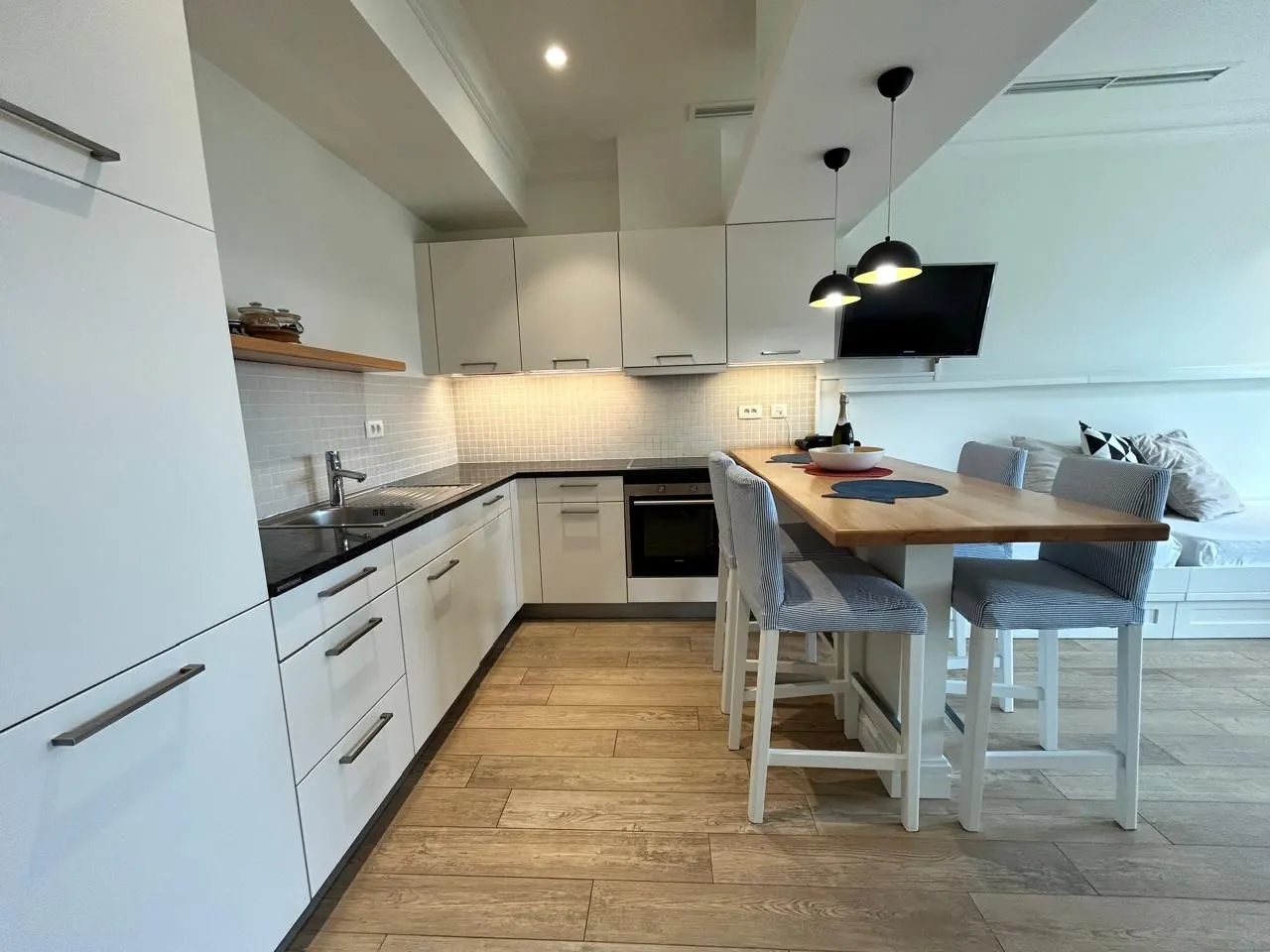 Daily-rent, studio apartment, 52m², Luštica Bay, Tivat