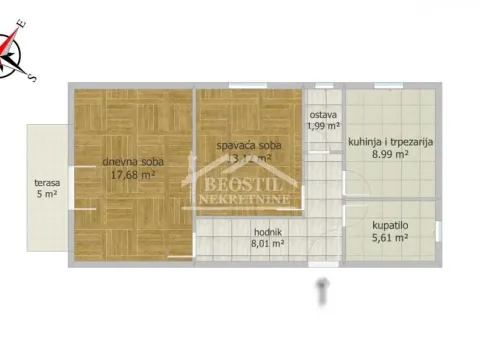 Prodaja, dvosoban stan, 55m², Višnjička Banja, Palilula Sve Podlokacije - image 15