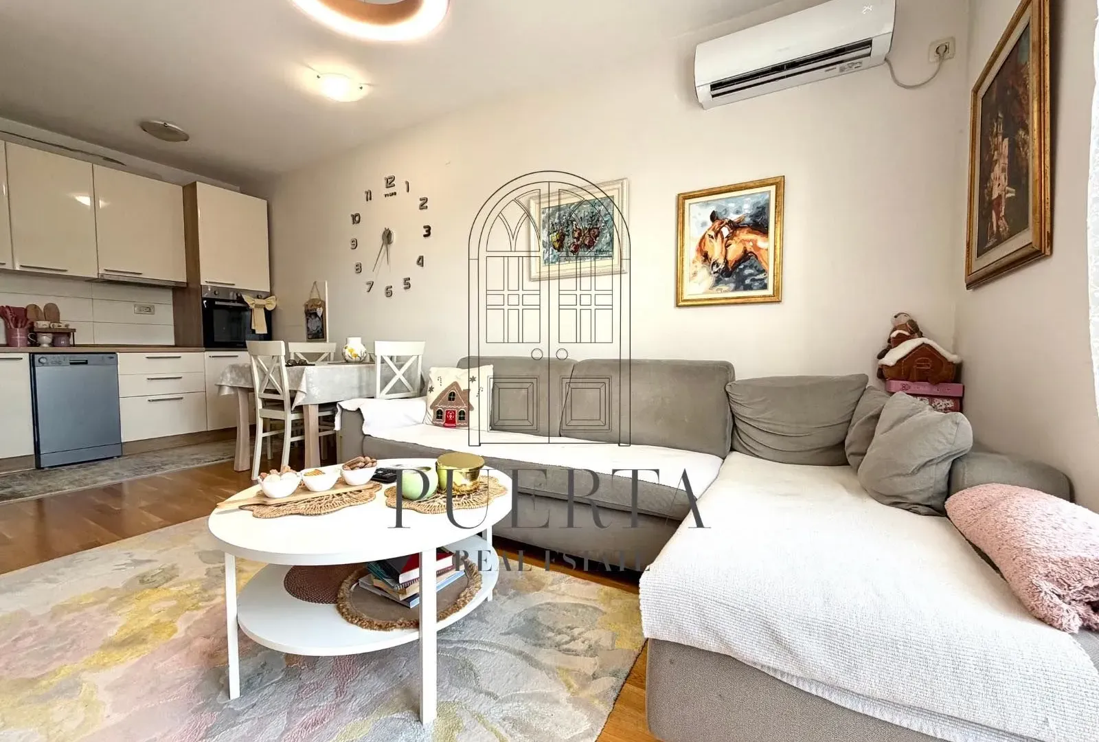 Prodaja, jednosoban stan, 39m², Stari Aerodrom, Podgorica