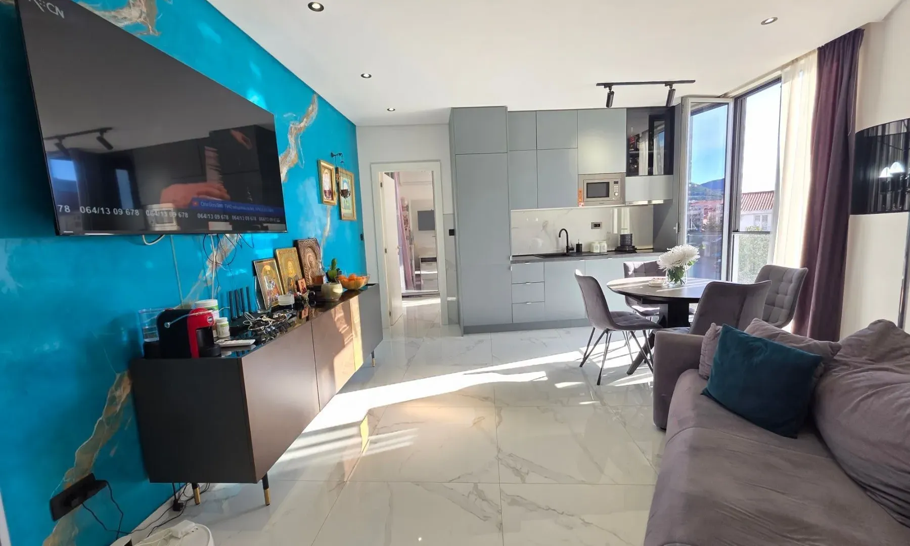 Prodaja, dvosoban stan, 91m², Budva, Crna Gora
