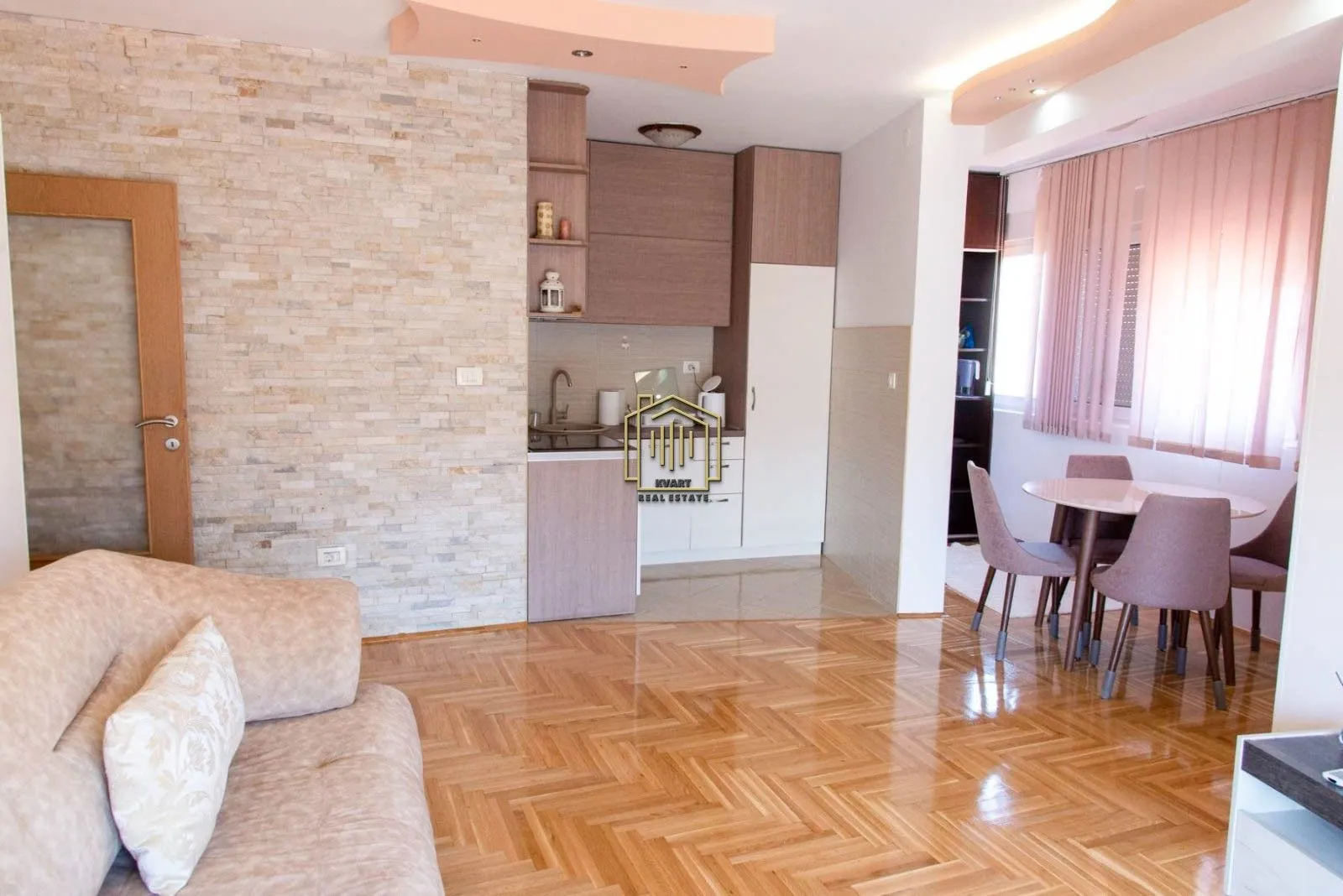 Izdavanje, jednosoban stan, 46m², Zabjelo, Podgorica