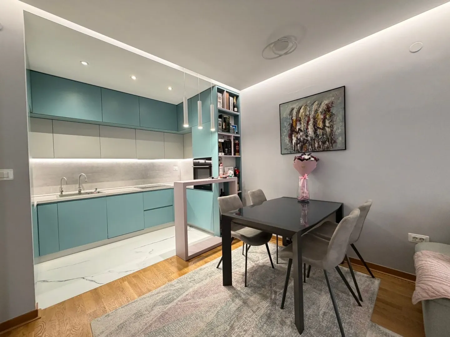 Prodaja, dvosoban stan, 63m², City Kej, Podgorica
