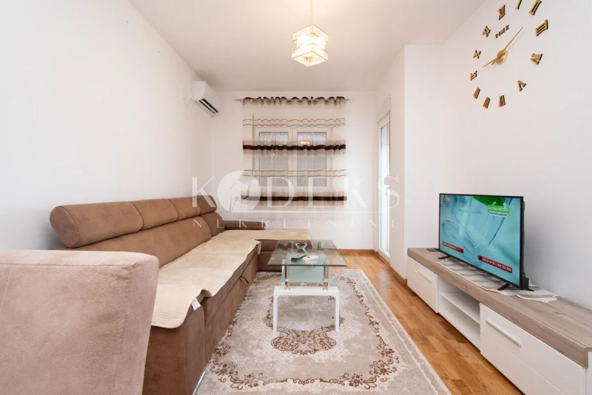 Izdavanje, jednosoban stan, 46m², Stari Aerodrom, Podgorica