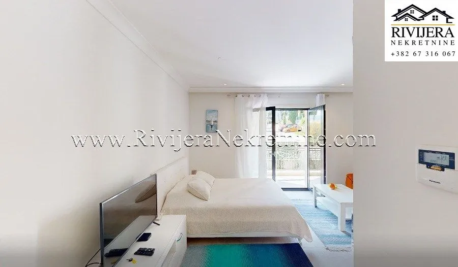 Prodaja, jednosoban stan, 55m², Luštica Bay, Tivat