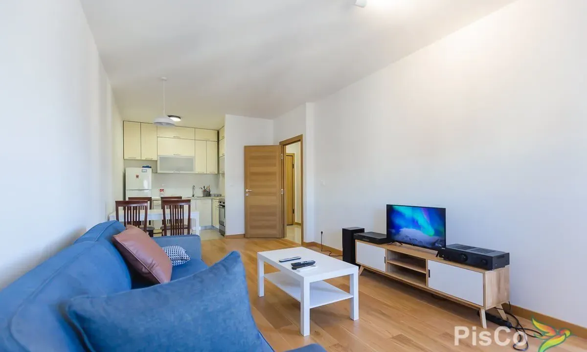 Izdavanje, jednosoban stan, 50m², New City, Podgorica