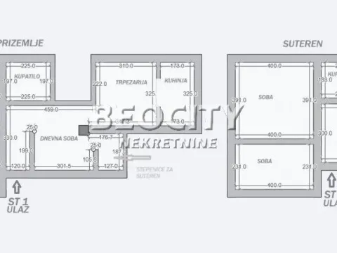 Sale, apartment, 110m², Kosančićev Venac, Beograd - image 20