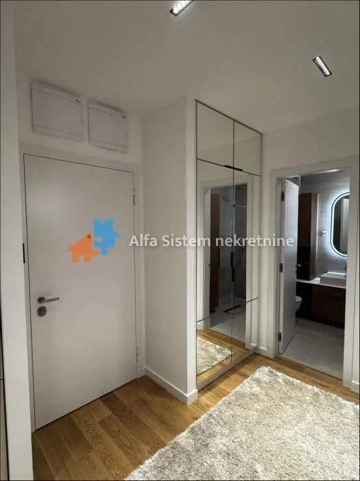 Rent, two bedroom apartment, 56m², Banovo Brdo, Beograd