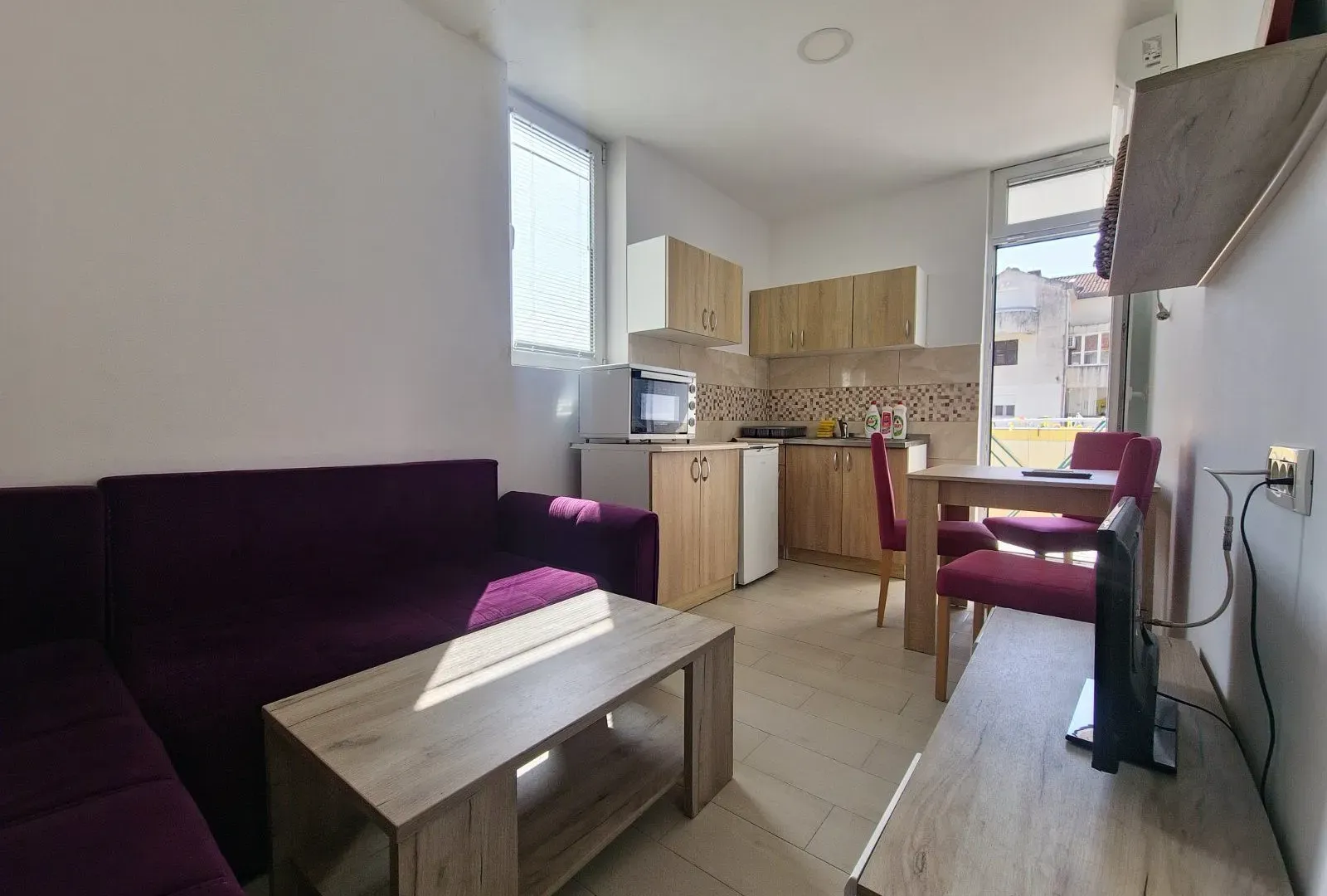 Rent, one bedroom apartment, 42m², Budva, Crna Gora