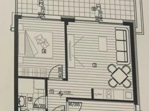 Sale, two bedroom apartment, 60m², Kosmaj, Sopot - image 13