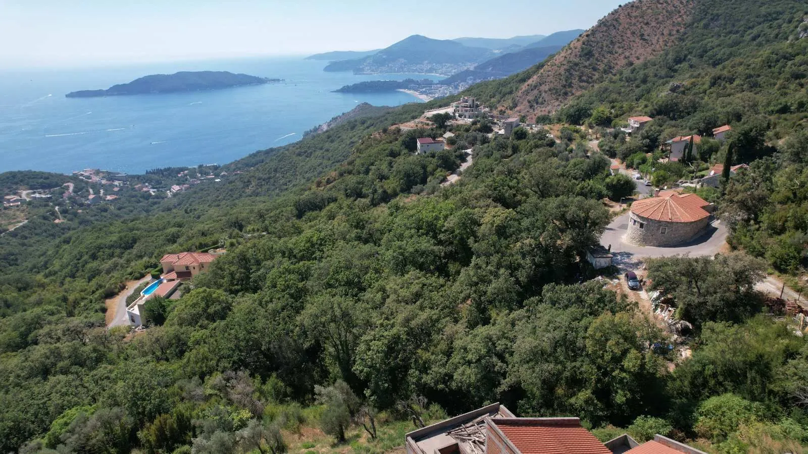 Prodaja, plac, 7727m², Pržno, Budva