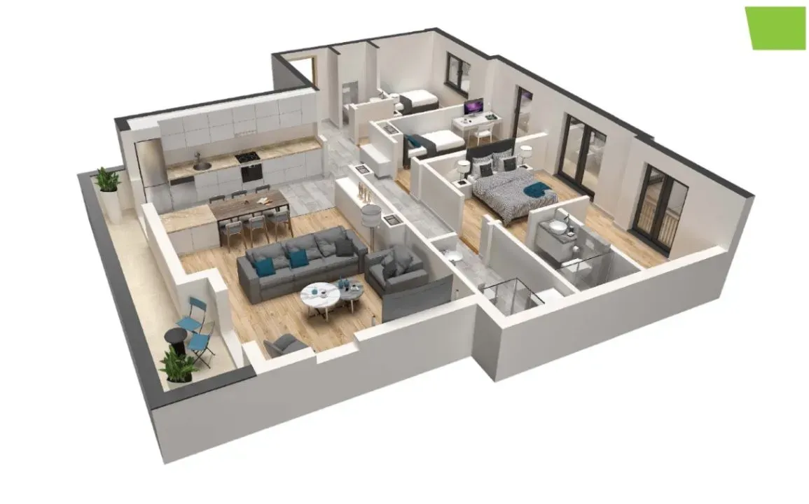 Sale, apartment, 107m², Bijela, Herceg Novi