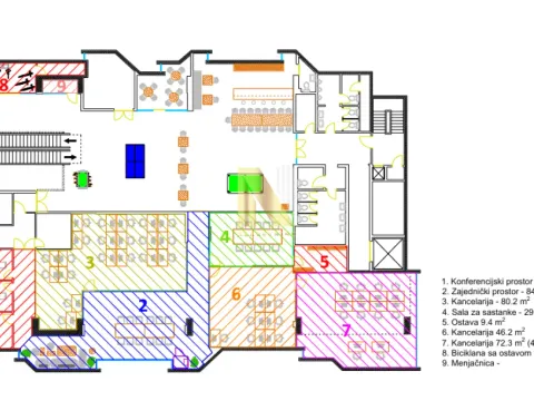 Rent, office space, 1029m², Centar, Novi Sad - image 13