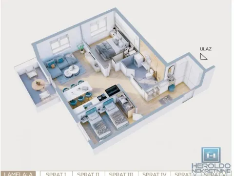 Prodaja, dvosoban stan, 62m², Centar, Jagodina - image 2