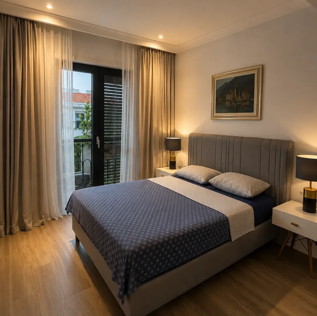 Rent, one bedroom apartment, 60m², Luštica Bay, Tivat