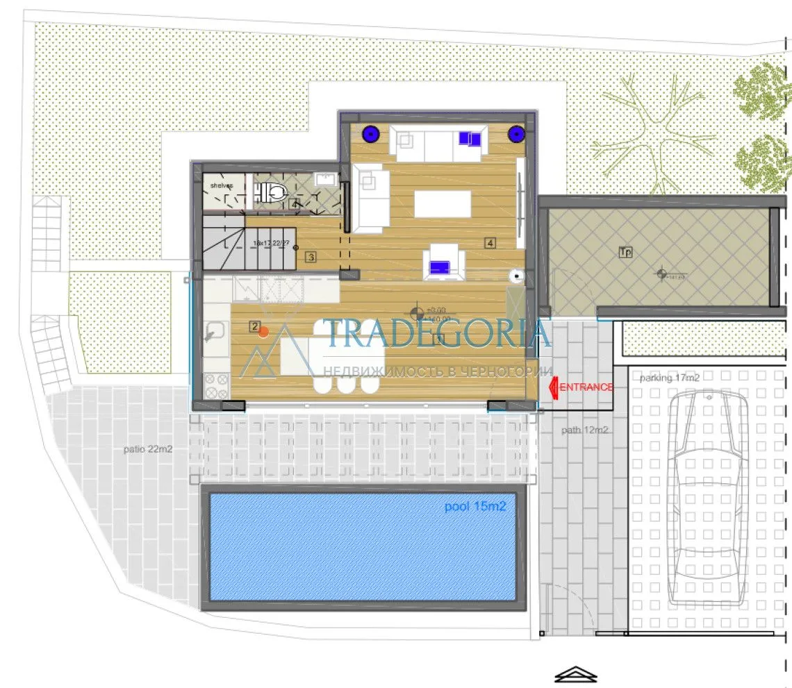Prodaja, kuća, 114m², Sveti Stefan, Budva