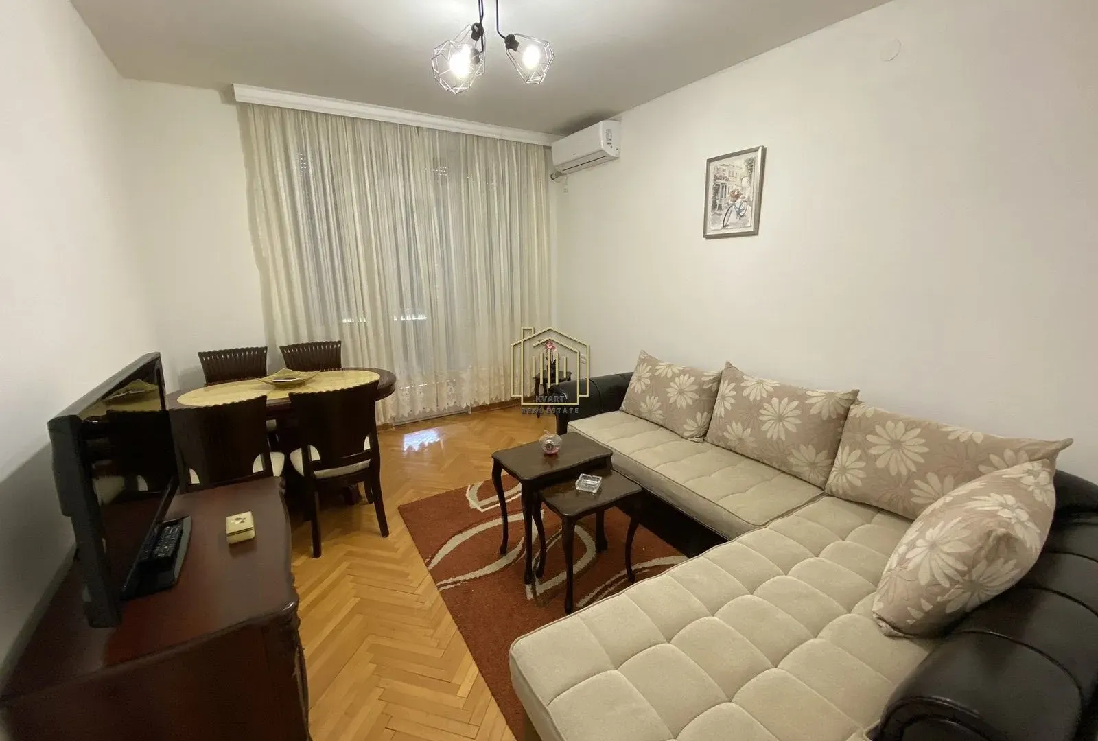 Izdavanje, jednosoban stan, 50m², Centar, Podgorica
