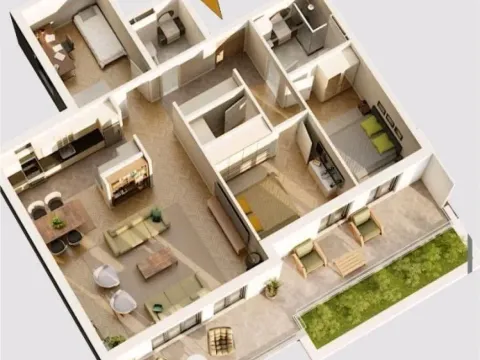 Sale, four bedroom apartment, 116m², Vukov Spomenik, Zvezdara Sve Podlokacije - image 4