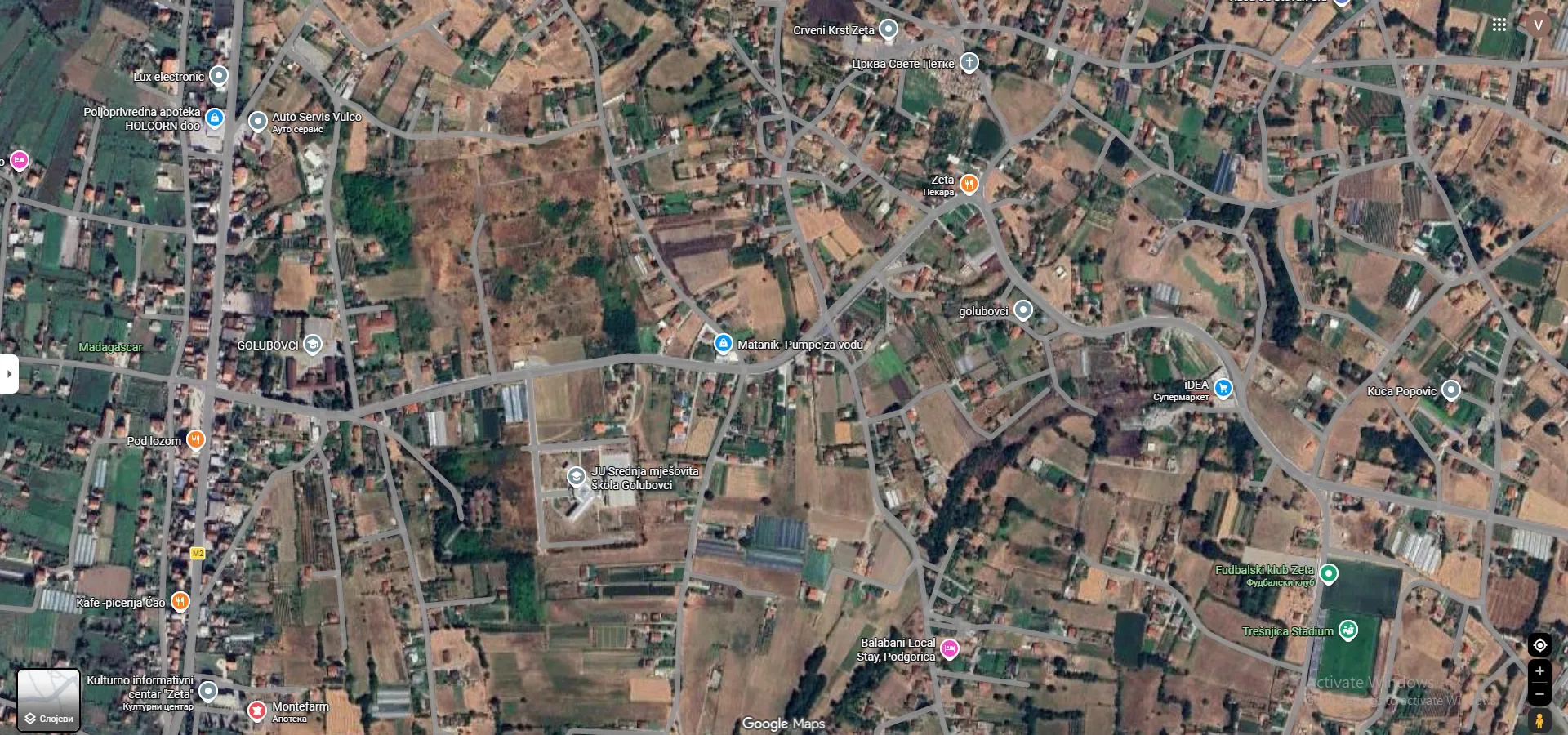 Prodaja, plac, 1900m², Golubovci, Podgorica