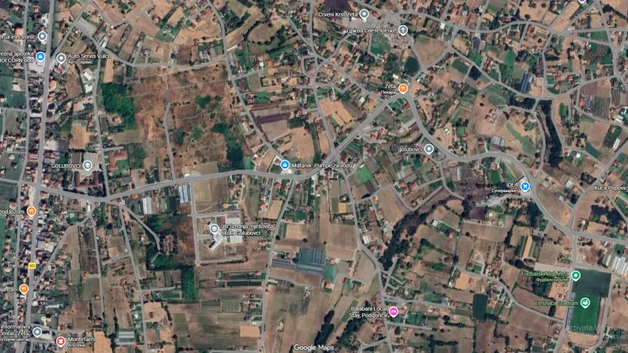 Sale, land lot, 1900m², Golubovci, Podgorica